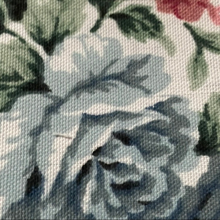 0331 Fabric Vintage Botanical Print