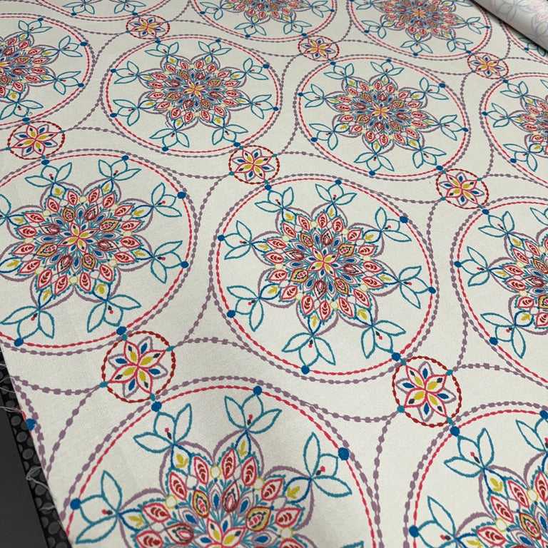 0513 Fabric Multicolor Burst