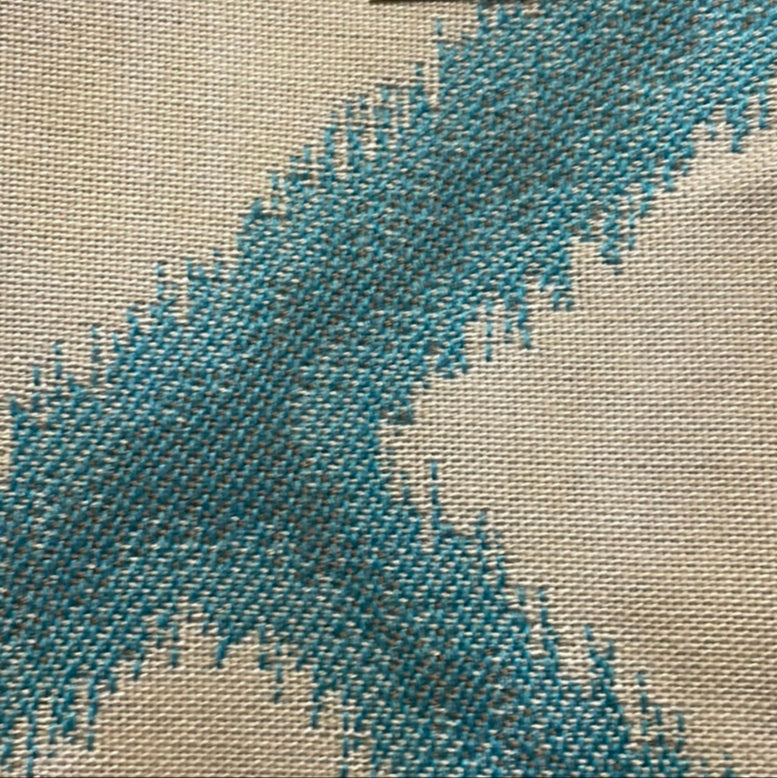 0292 Fabric Abstract Aqua