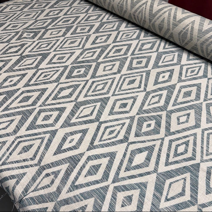 0505 Fabric Sand Teal Blue