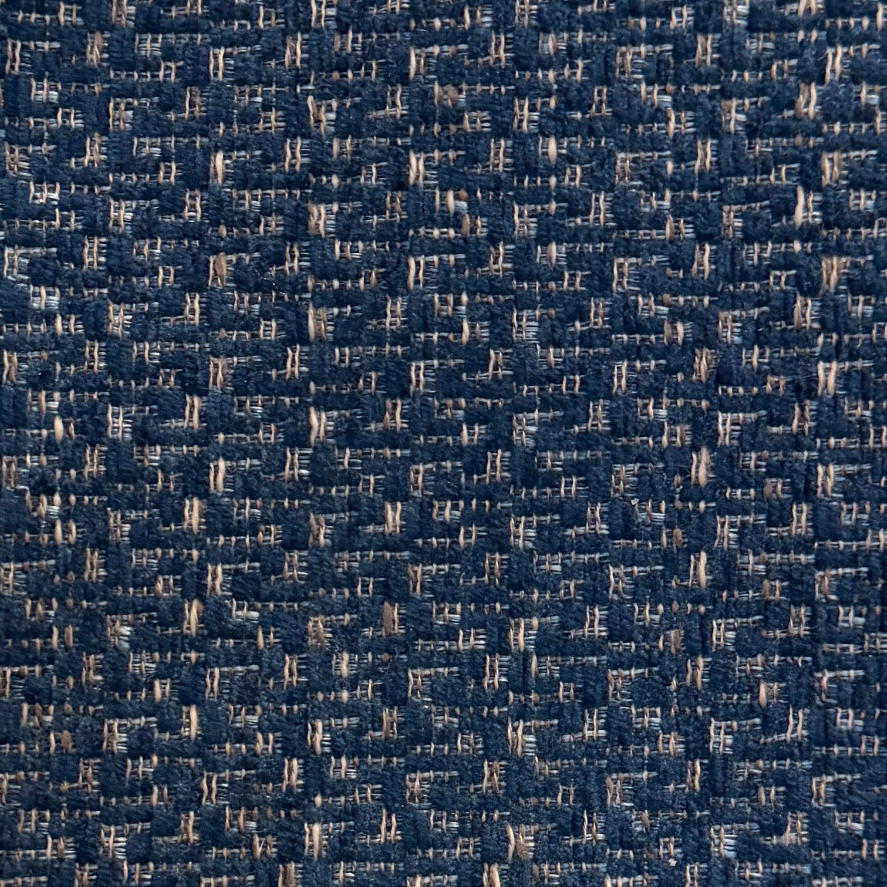 0283 Fabric Blue Goldwoven