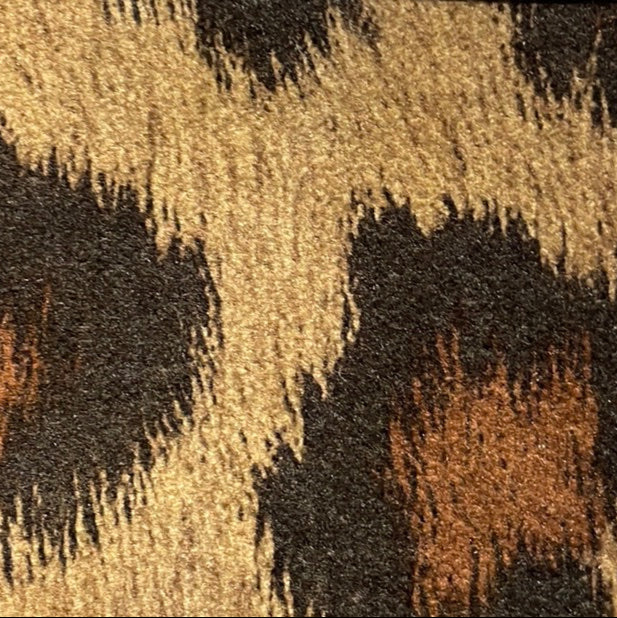0476 Fabric Wild Leopard Print