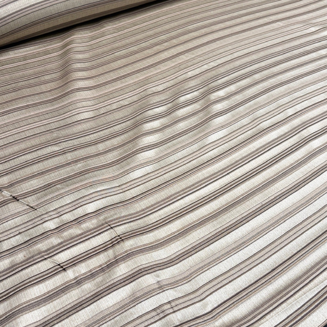0419 Striped Fabric Taupe
