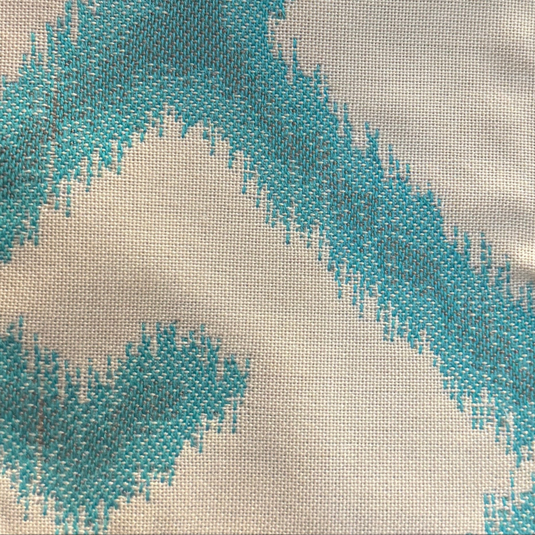 0292 Fabric Abstract Aqua