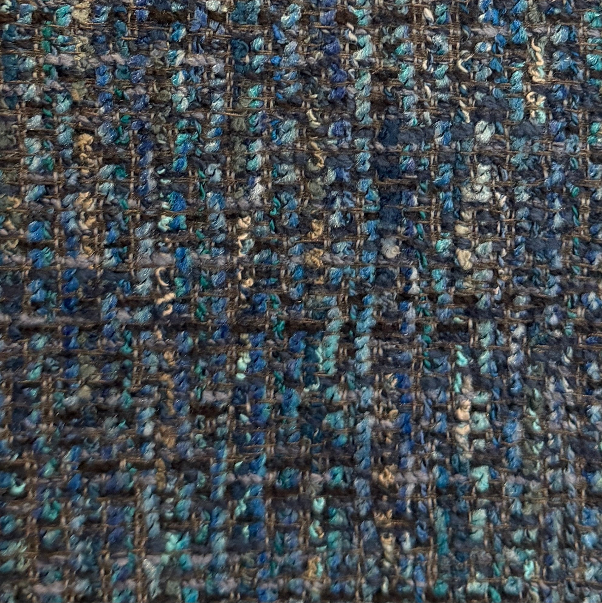 0384 Fabric Multitone Blue