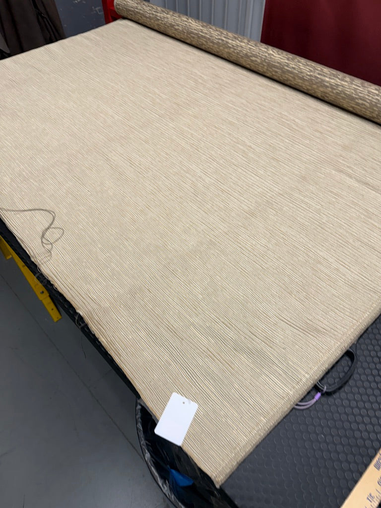 0377 Metallic Fabric Champagne Gold