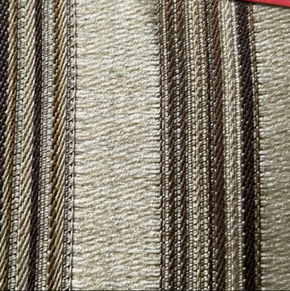 0419 Striped Fabric Taupe