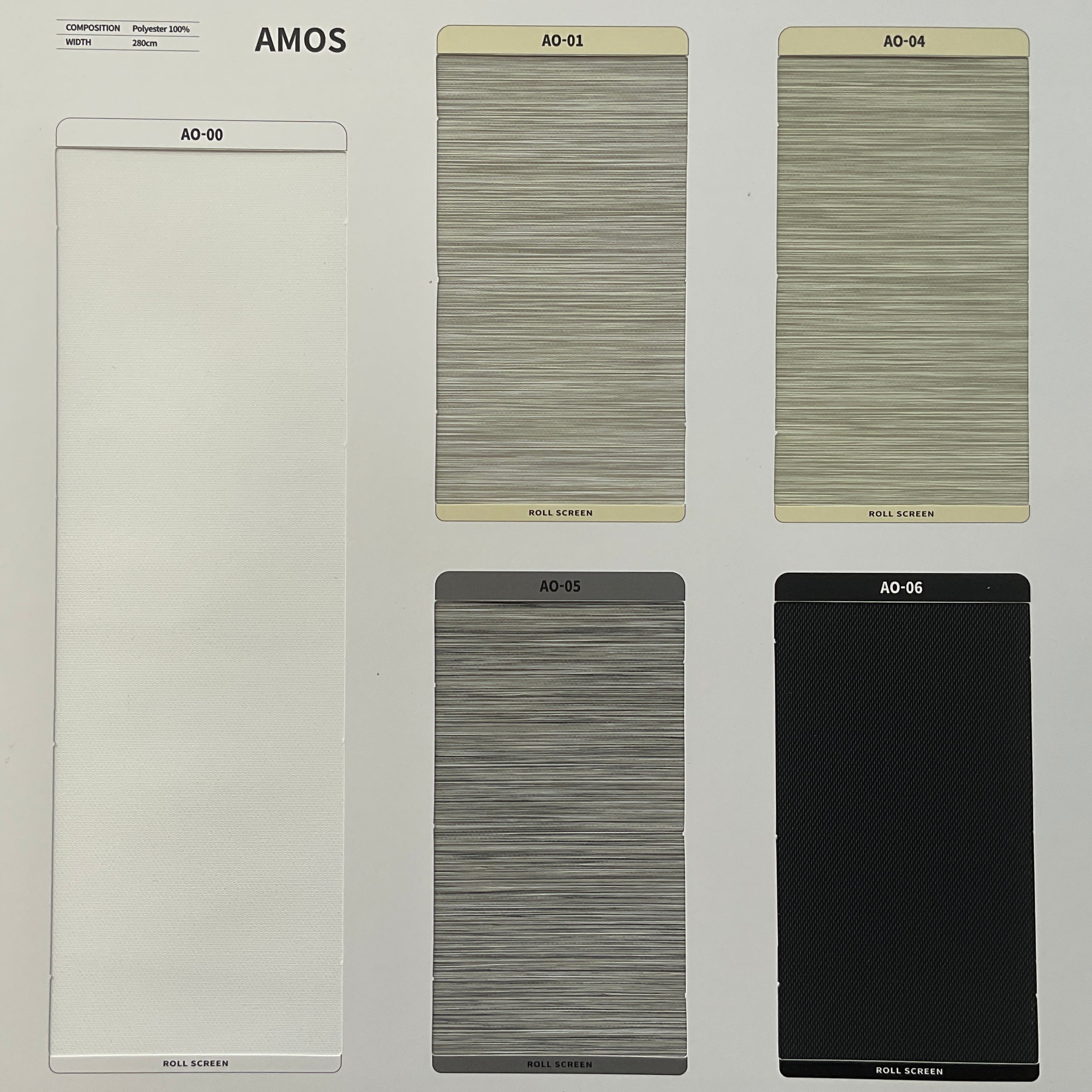 Roller Shade Amos (Sabelle Collection)