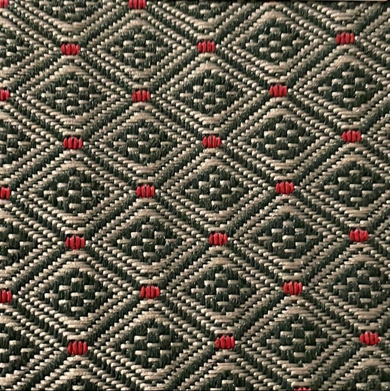 0546 Emerald Grid Brocade