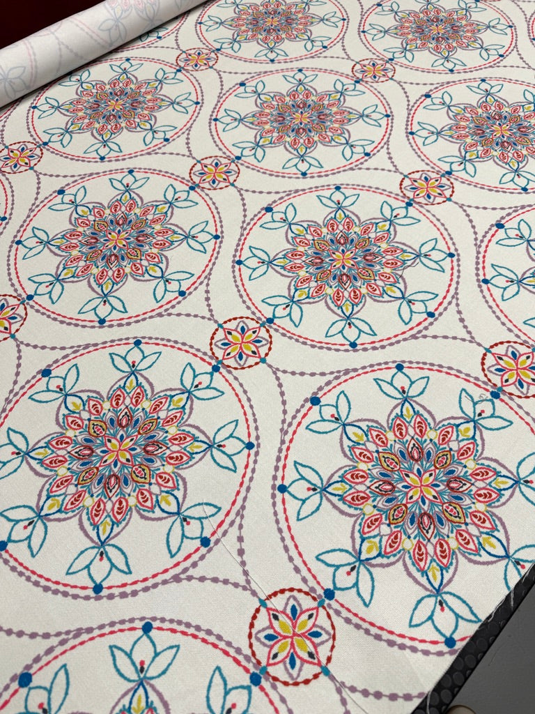 0513 Fabric Multicolor Burst