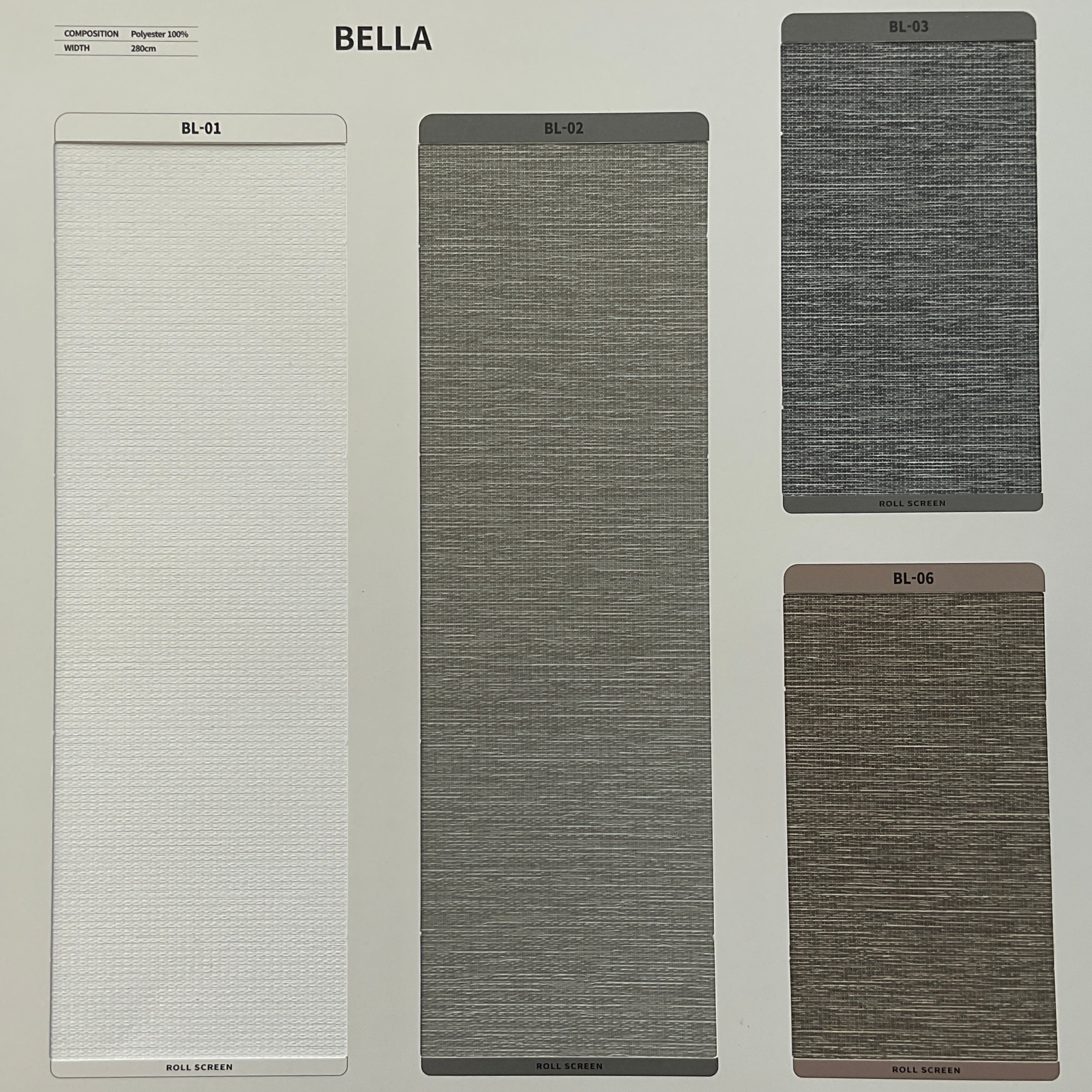 Roller Shade Bella (Sabelle Collection)