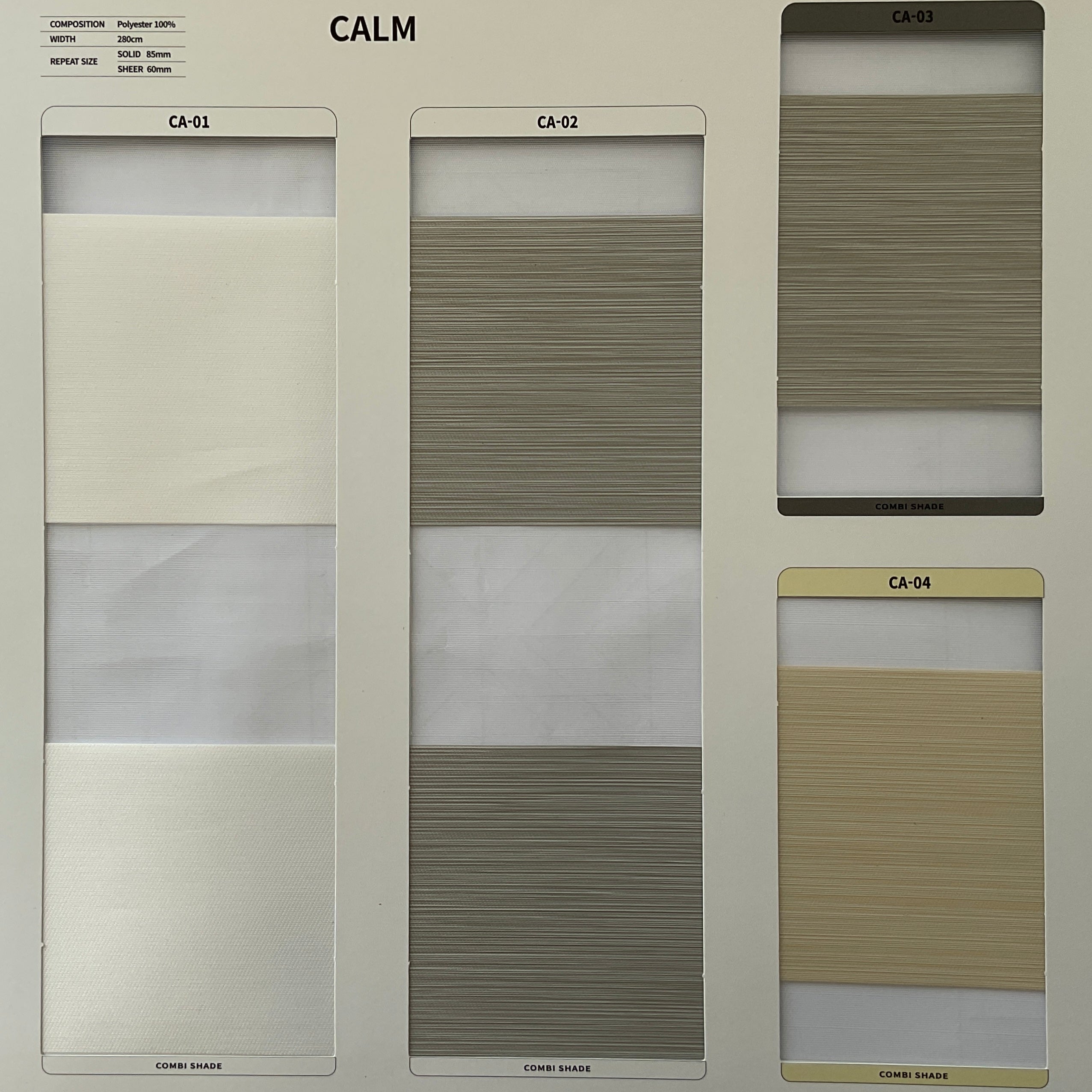 Combi Roller Shade Calm
