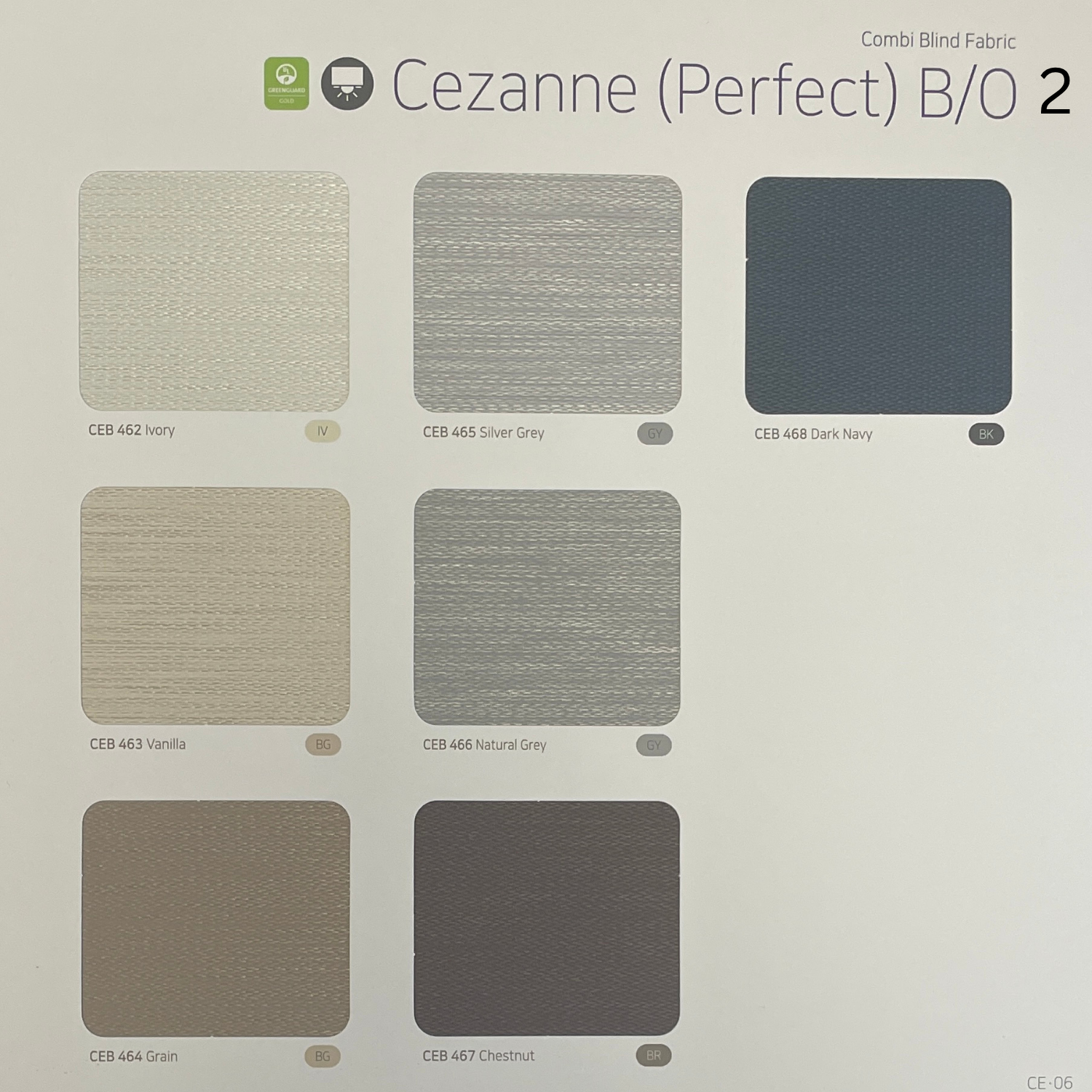 Cezanne (Perfect) B/O 2 Zebra Shades (Hanzen Collection)