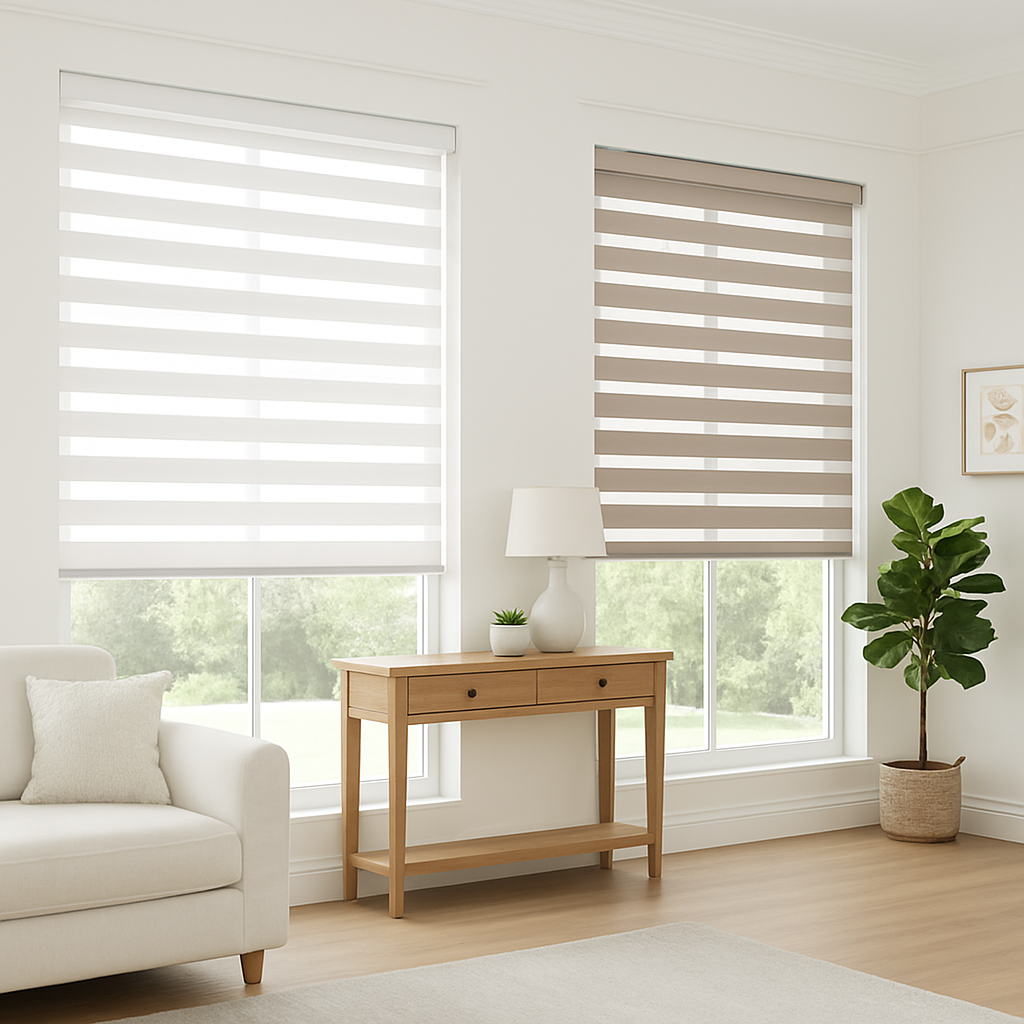 Zebra Roller Shade Chagall BO (Sabelle Collection)