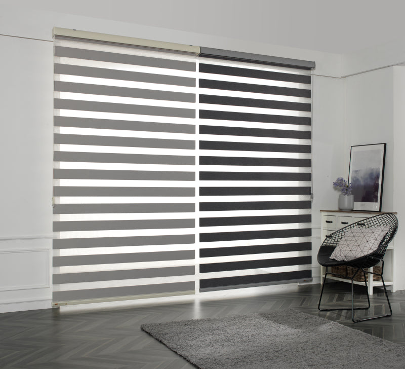 Zebra Roller Shade Aura (Sabelle Collection)