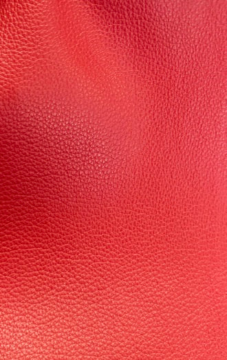 0669 Torch Red Genuine Leather