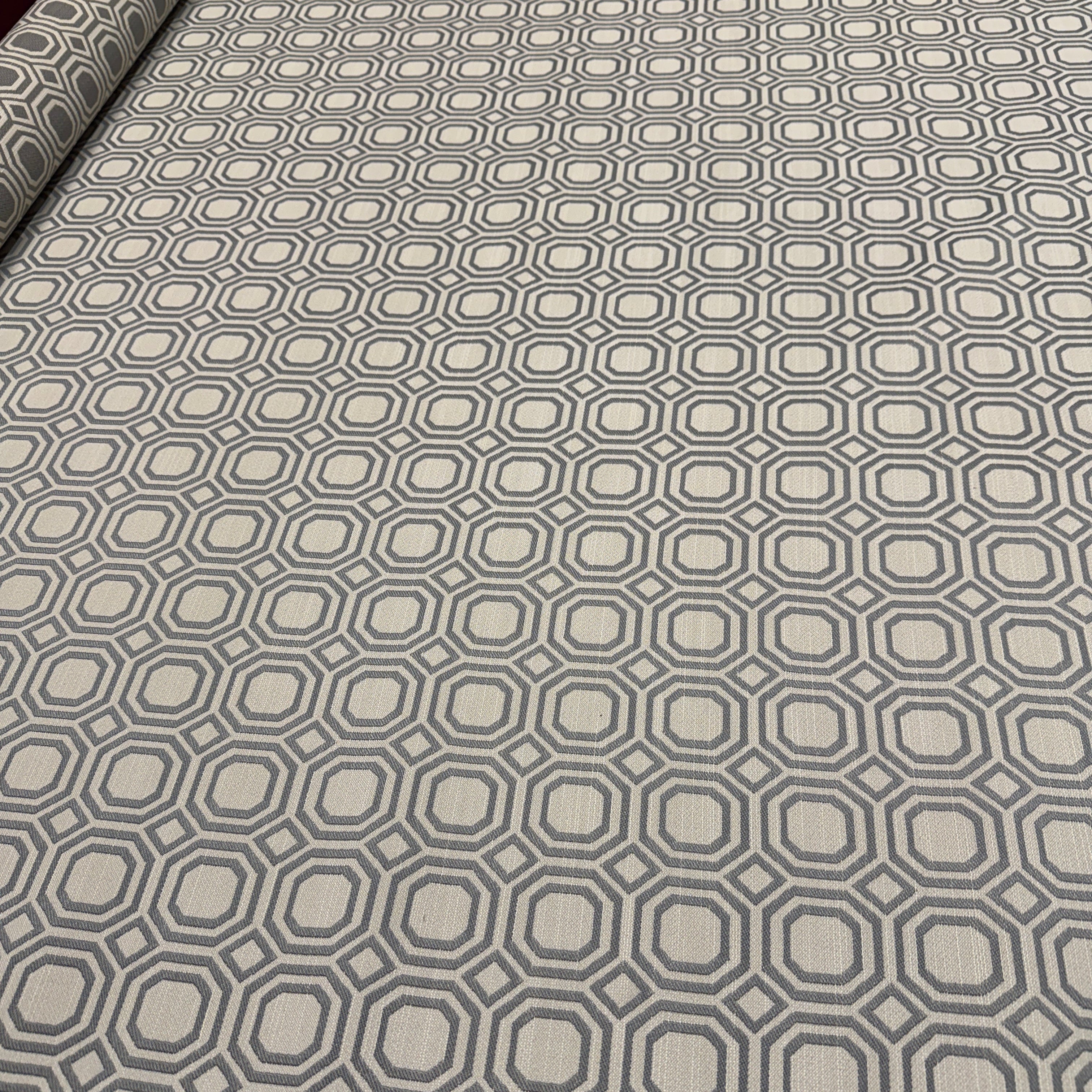0449 Honeycomb Beige Fabric