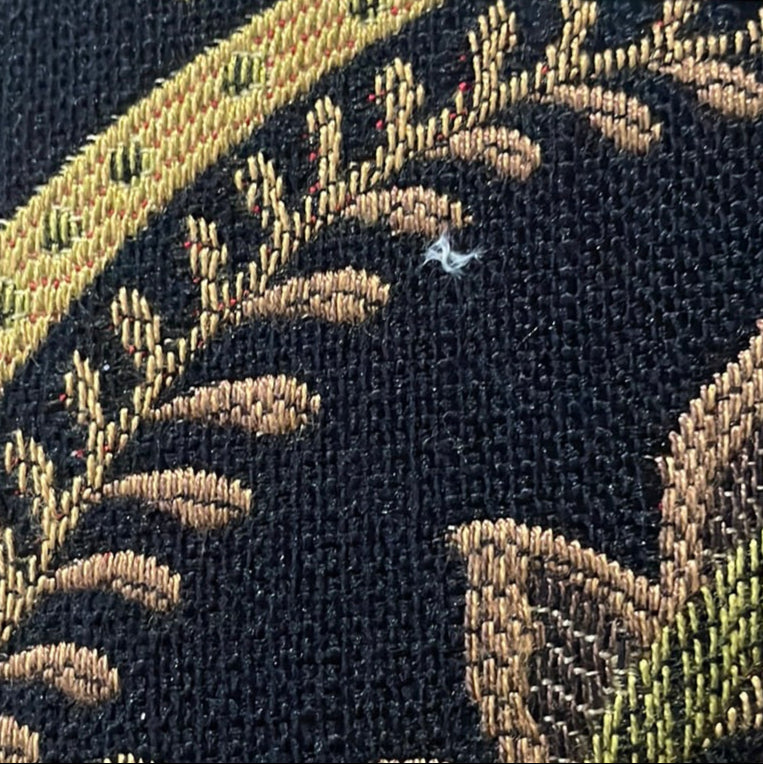 0363 Tapestry Fabric Black