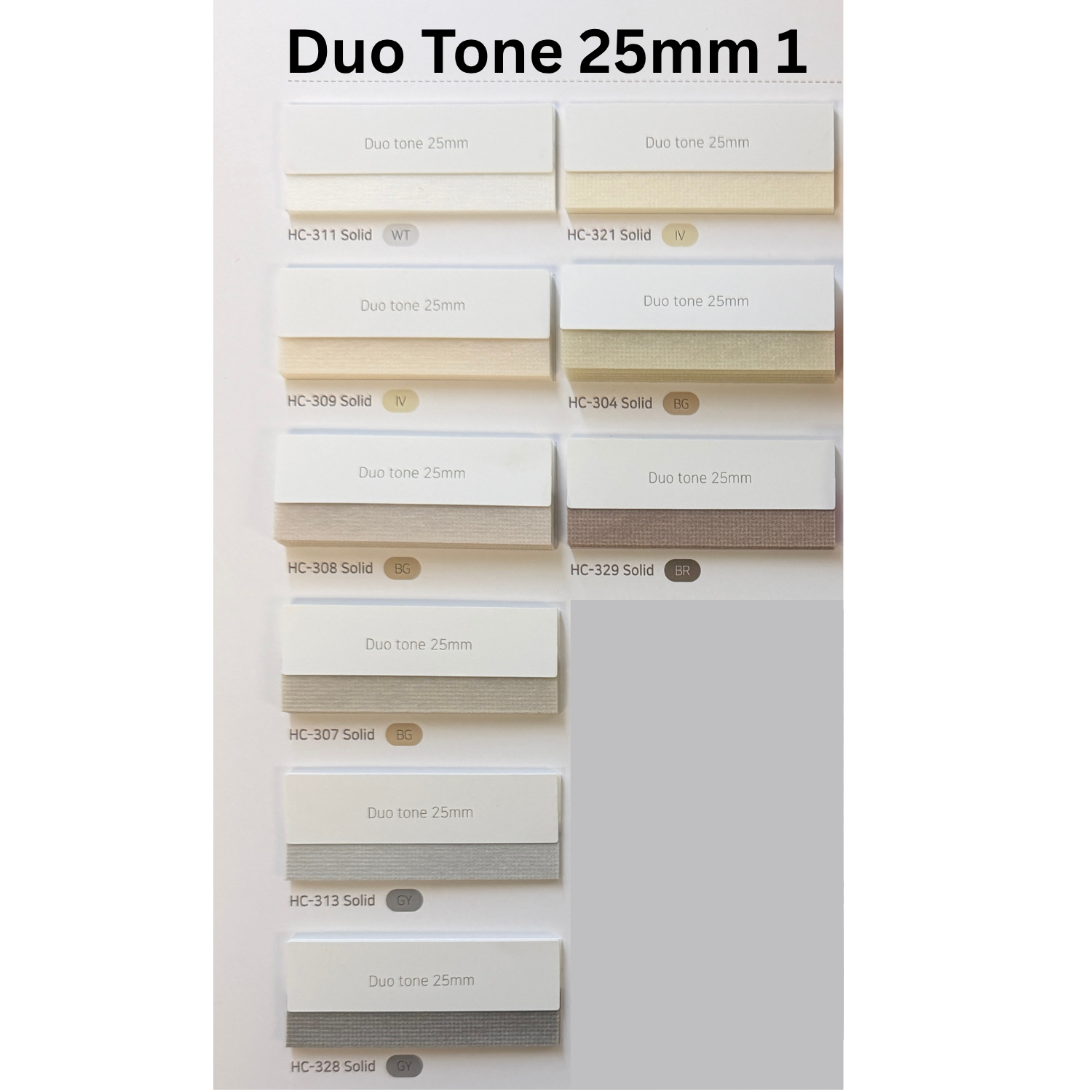 Honeycomb Shade Duo Tone 25MM 1 (Hanzen Collection)