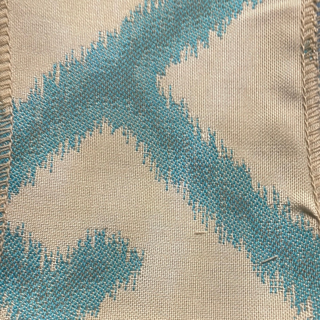 0292 Fabric Abstract Aqua