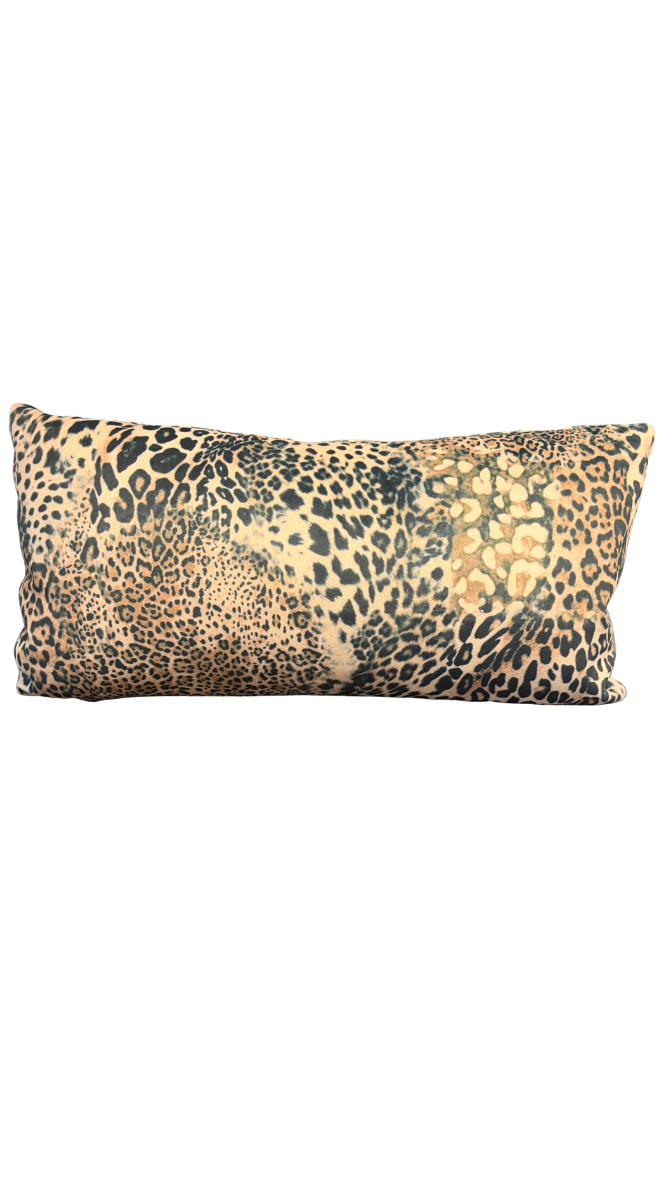 Wild Leopard Decorative Lumbar Pillow