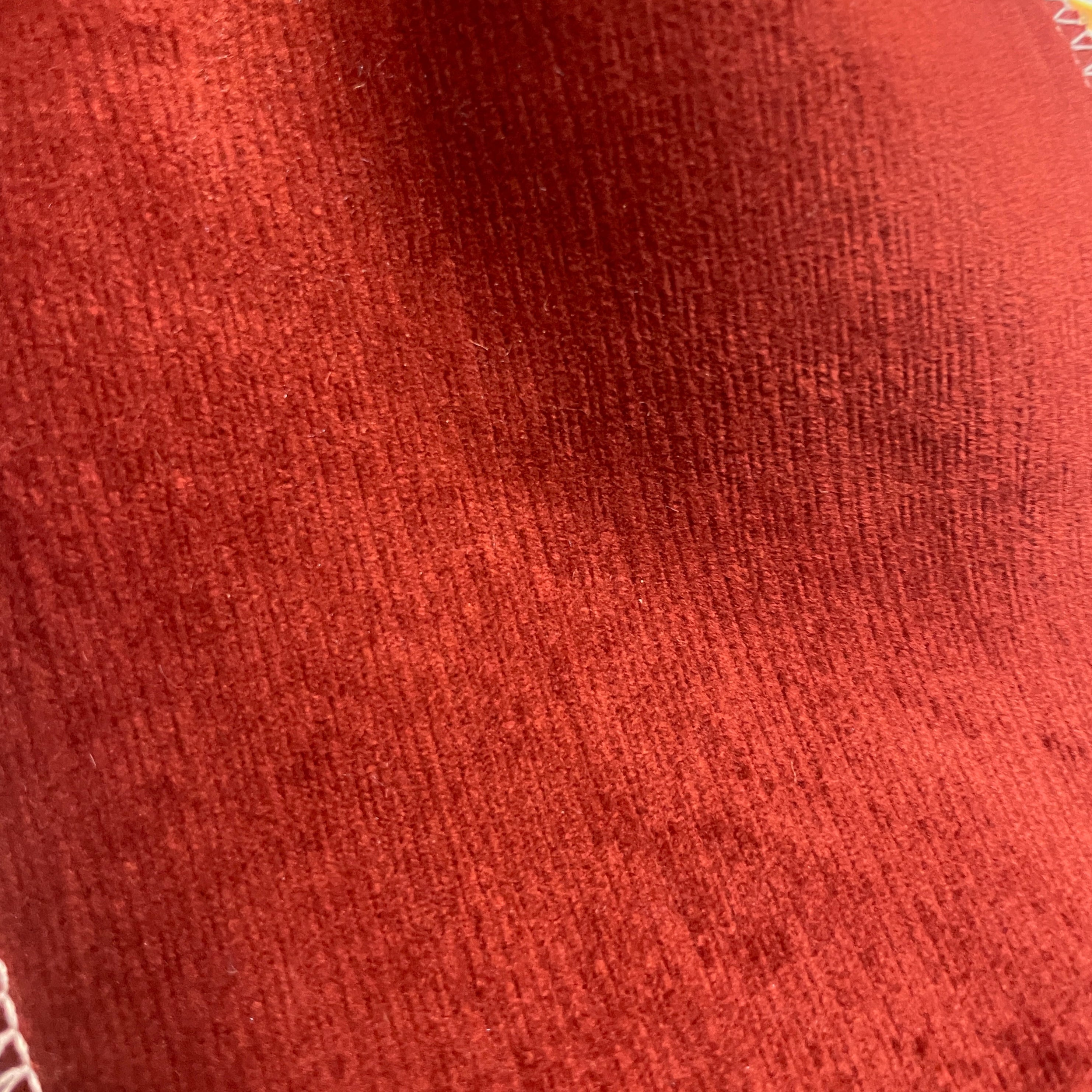 0374 Fabric Rich Crimson Red