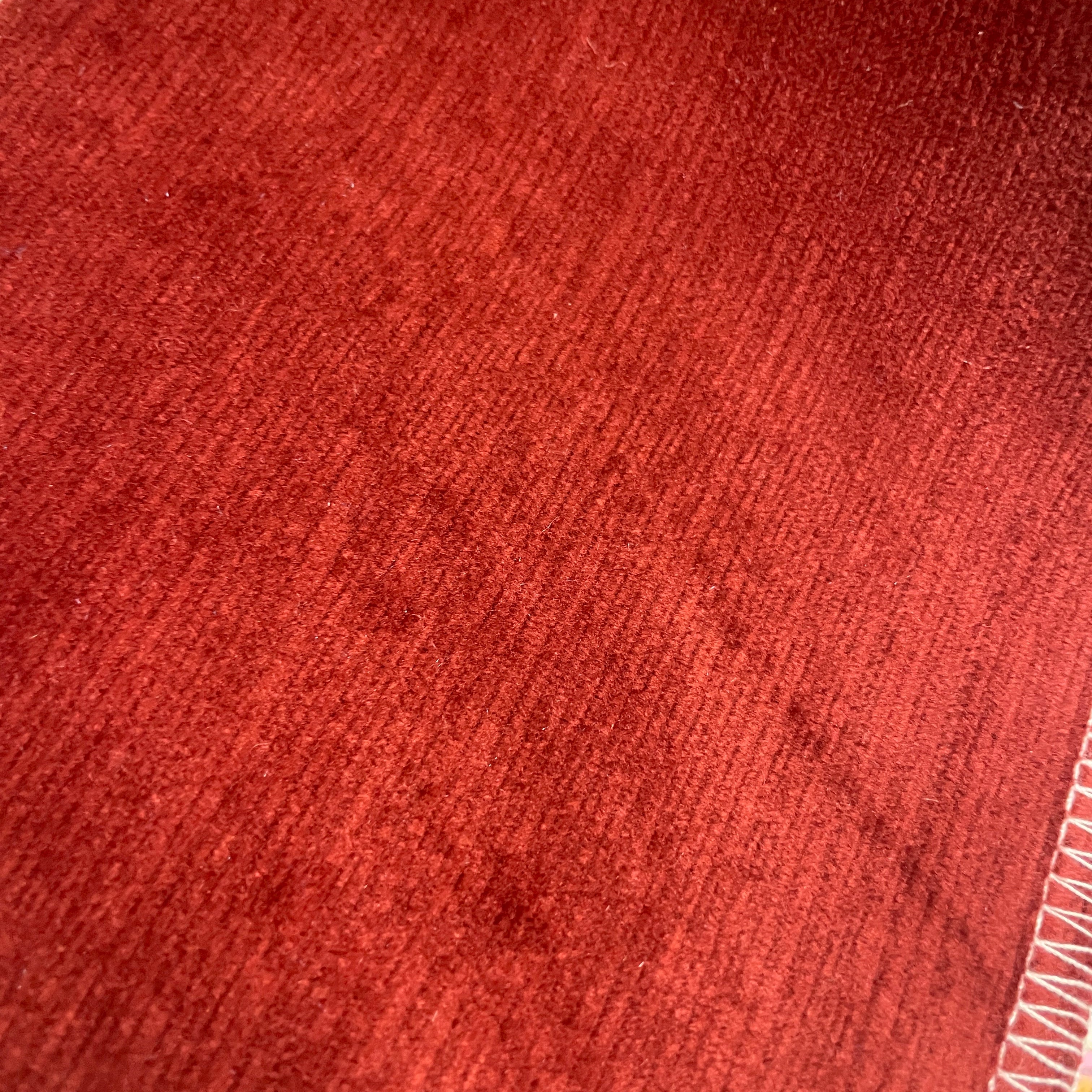 0374 Fabric Rich Crimson Red