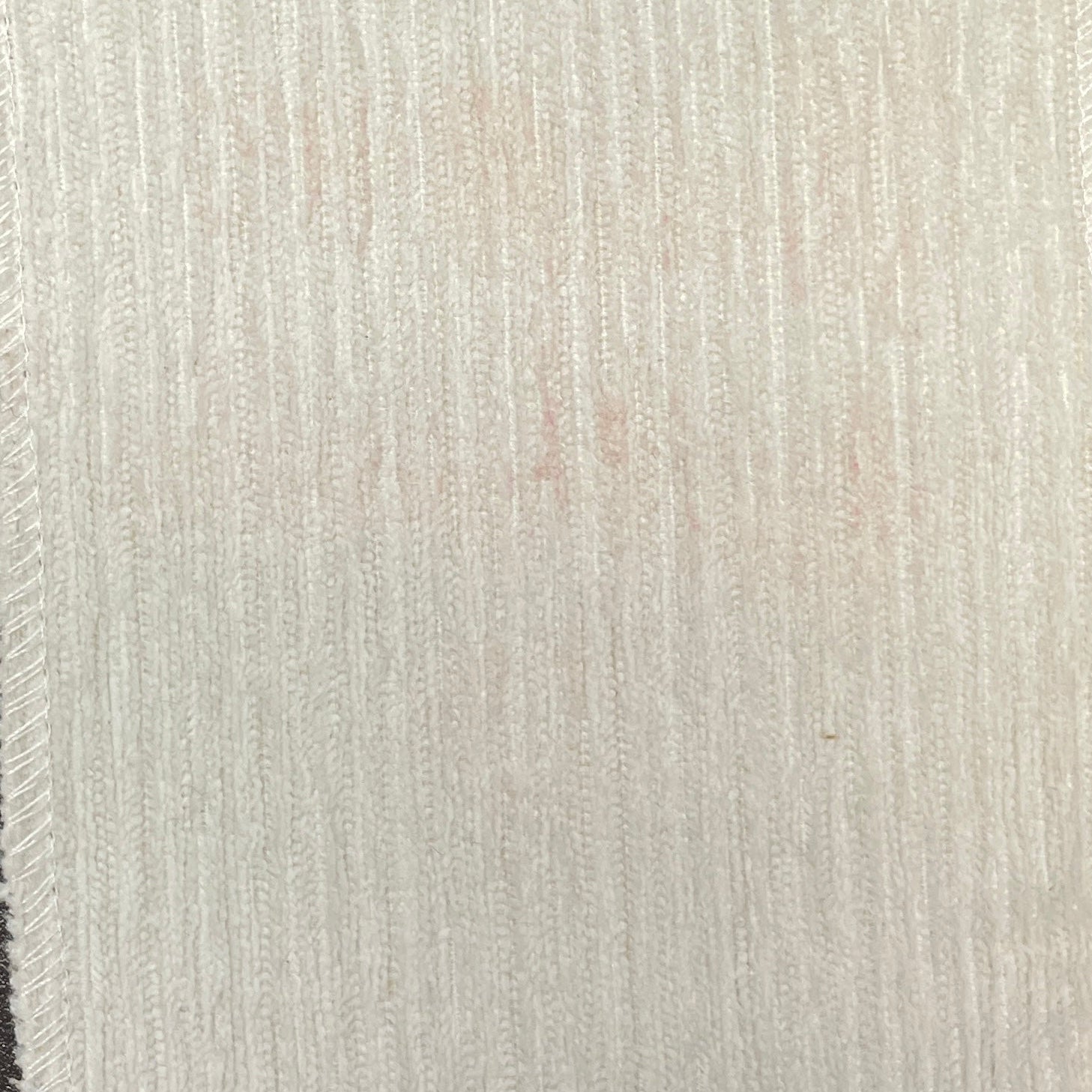 0552 Velvet Fabric Soft Ivory