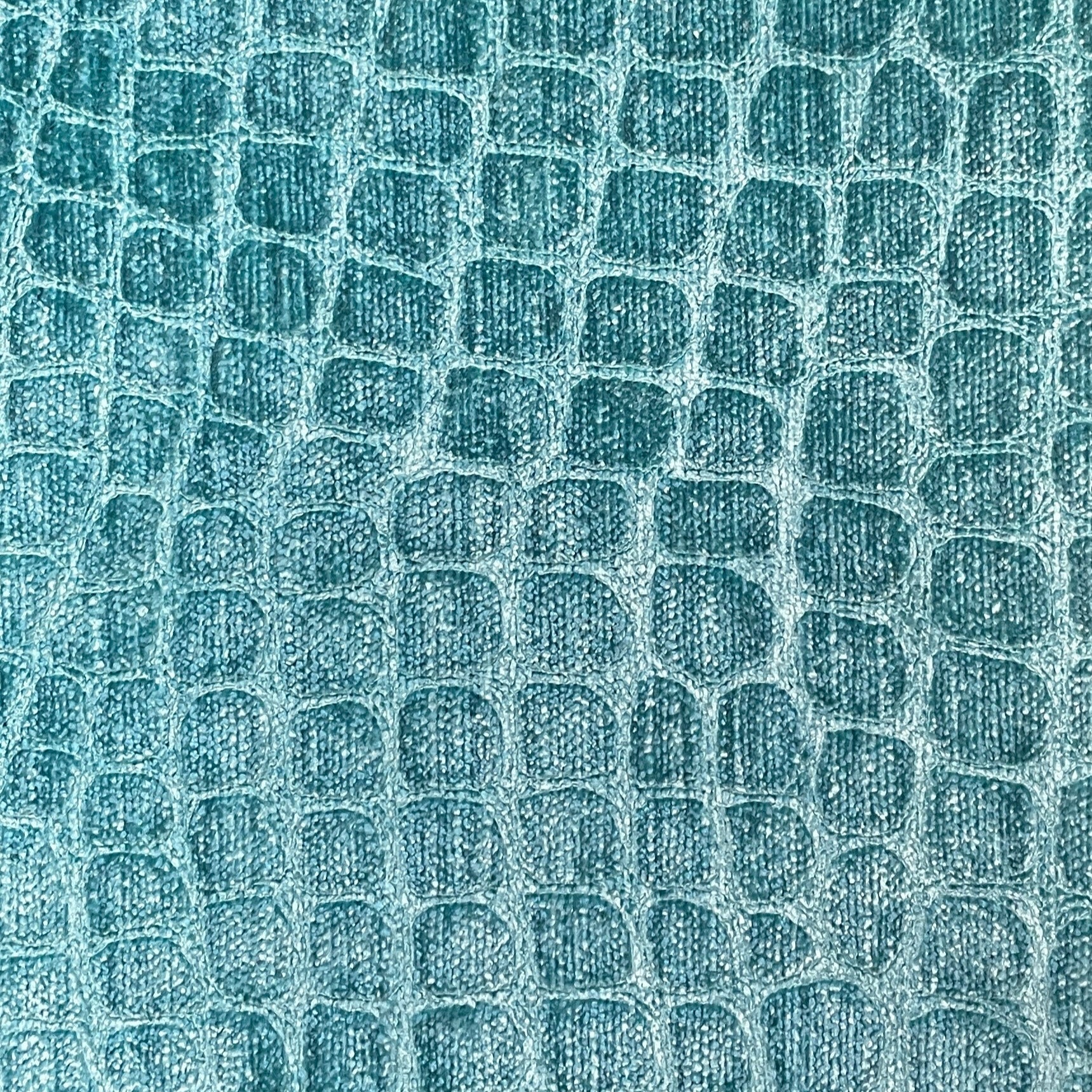 0596  Fabric Turquoise Blue