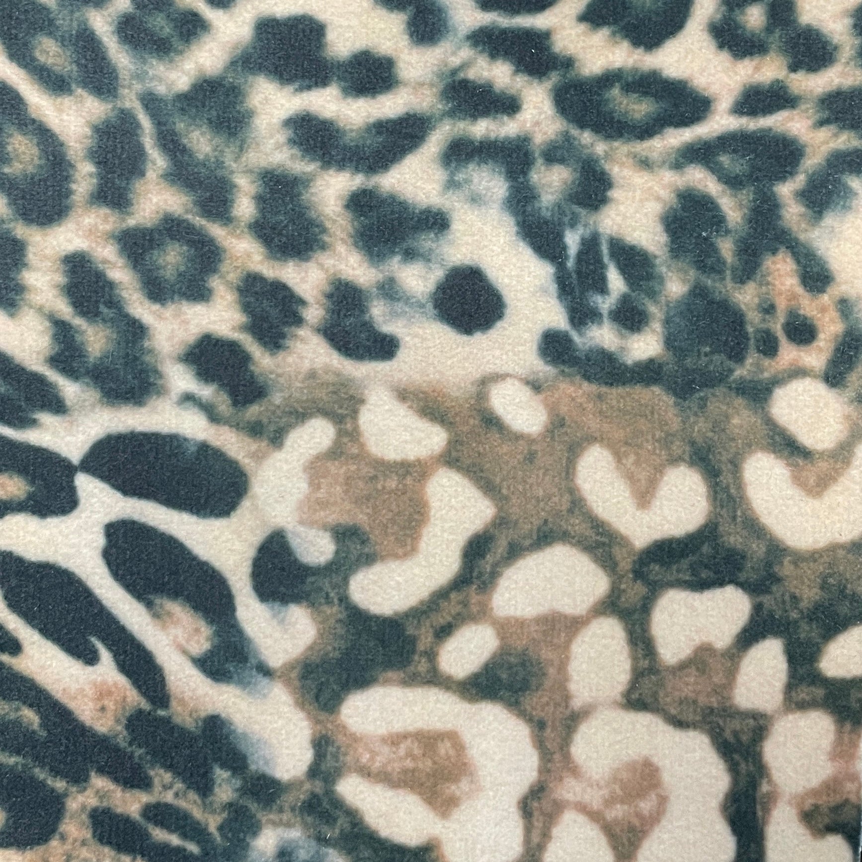 0606 Fabric Abstract Leopard