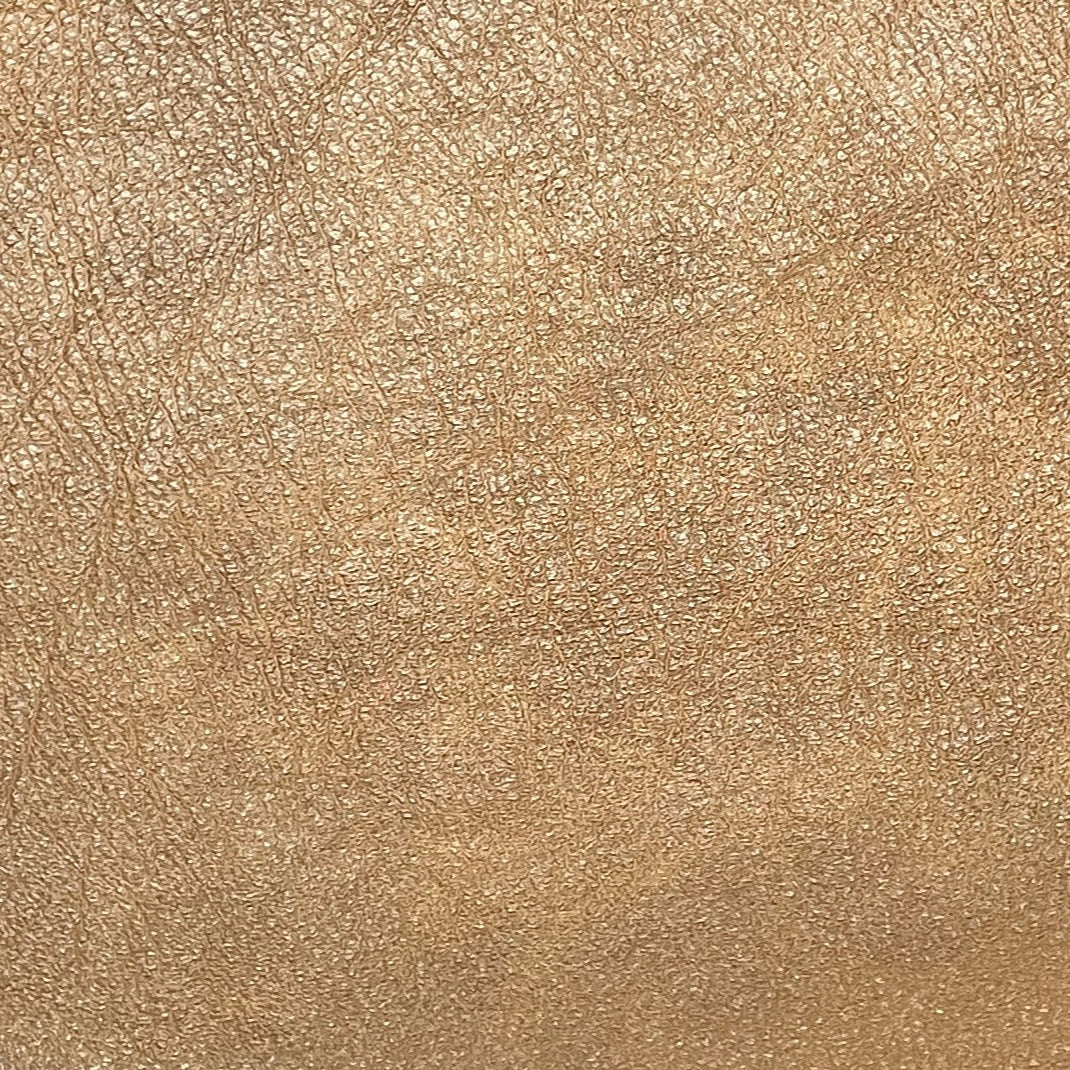 0653 Glossy Coffee Genuine Leather