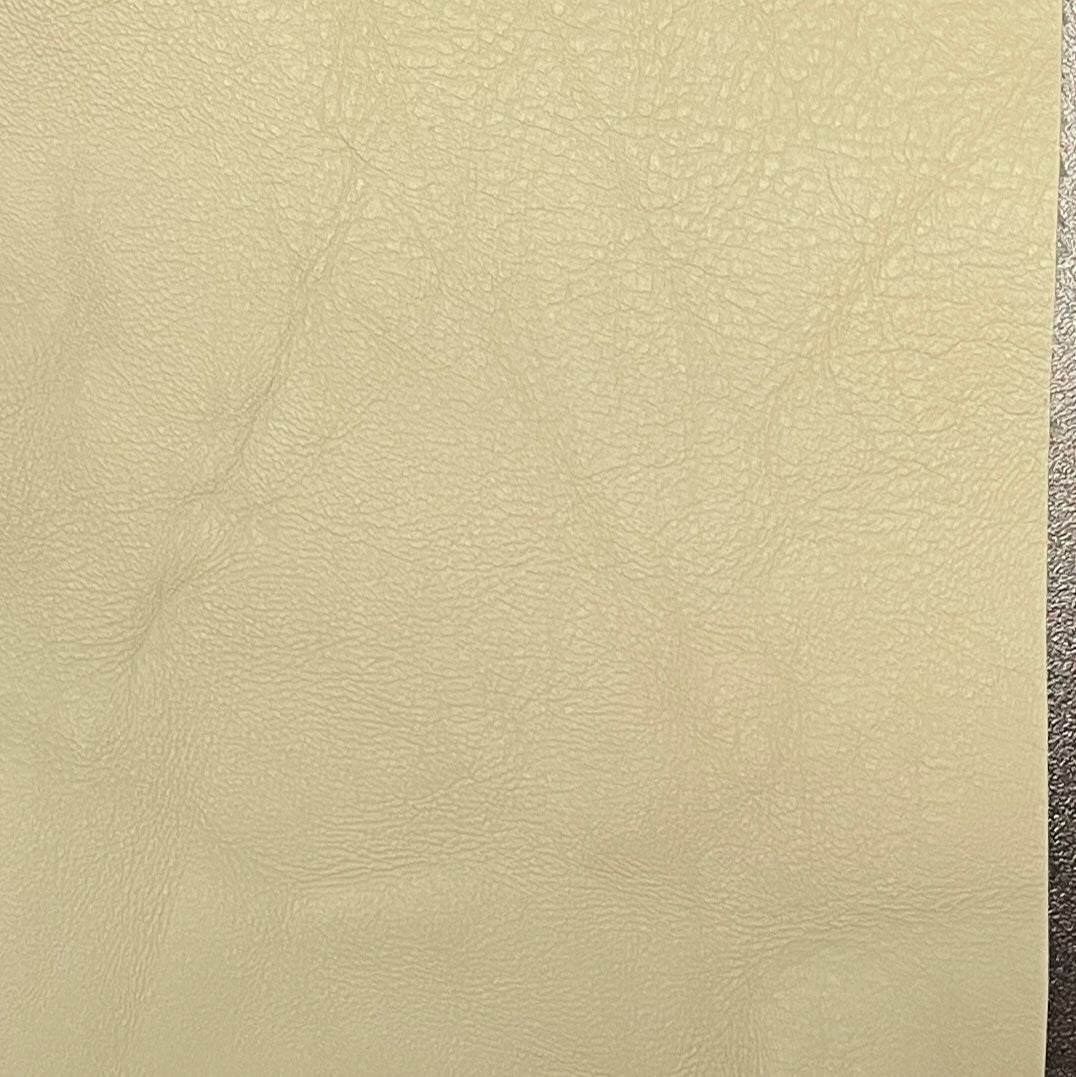 0677 Ivory Sand Genuine Leather