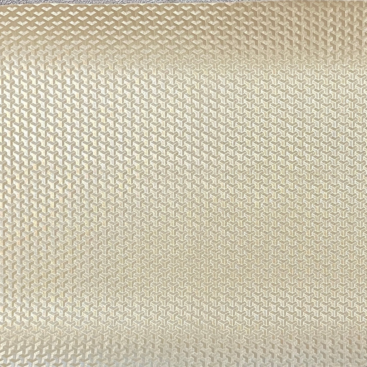 0703 Pearl Beige Geometric Vinyl