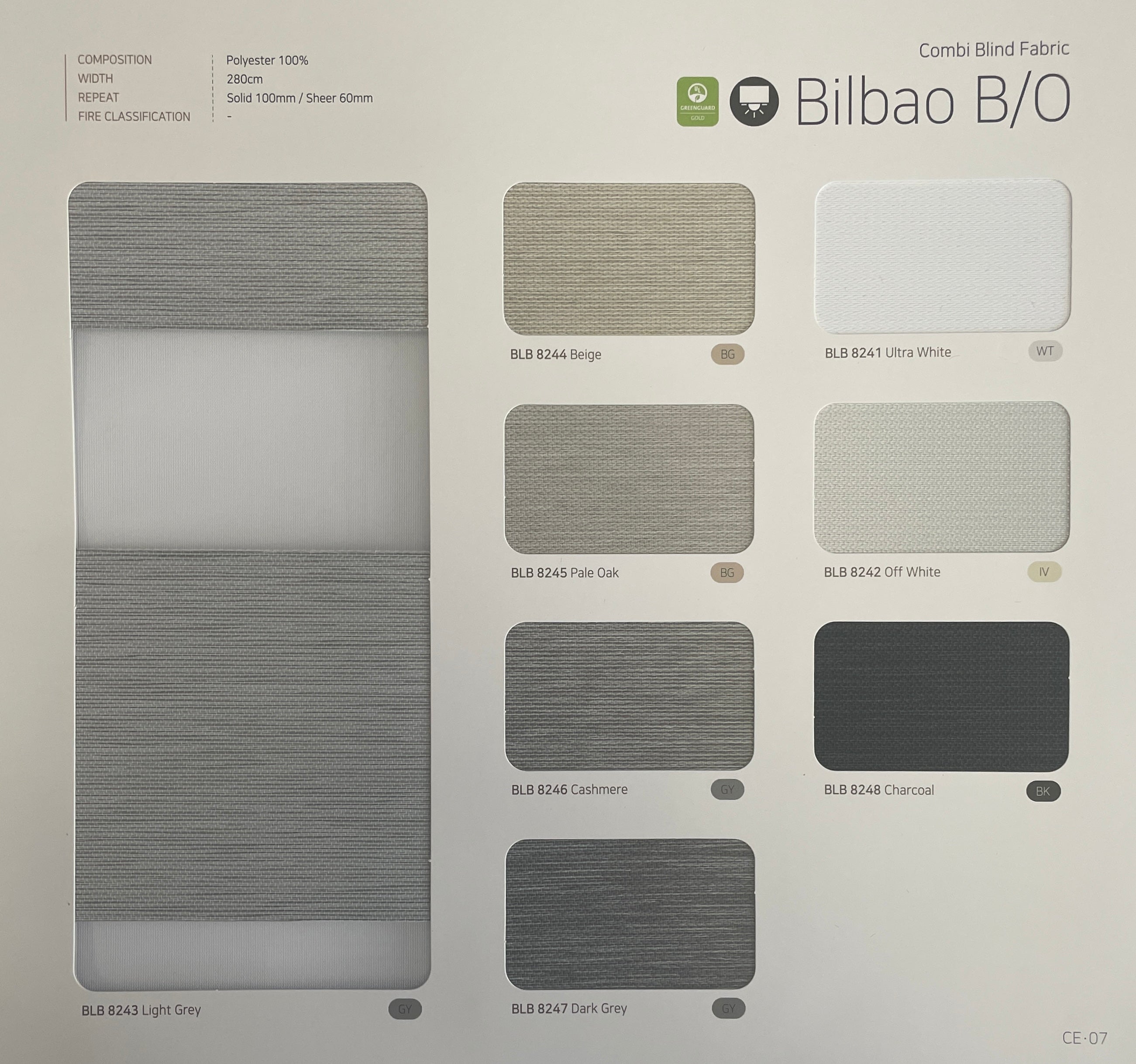 Bilbao B/O Zebra Shades (Hanzen Collection)