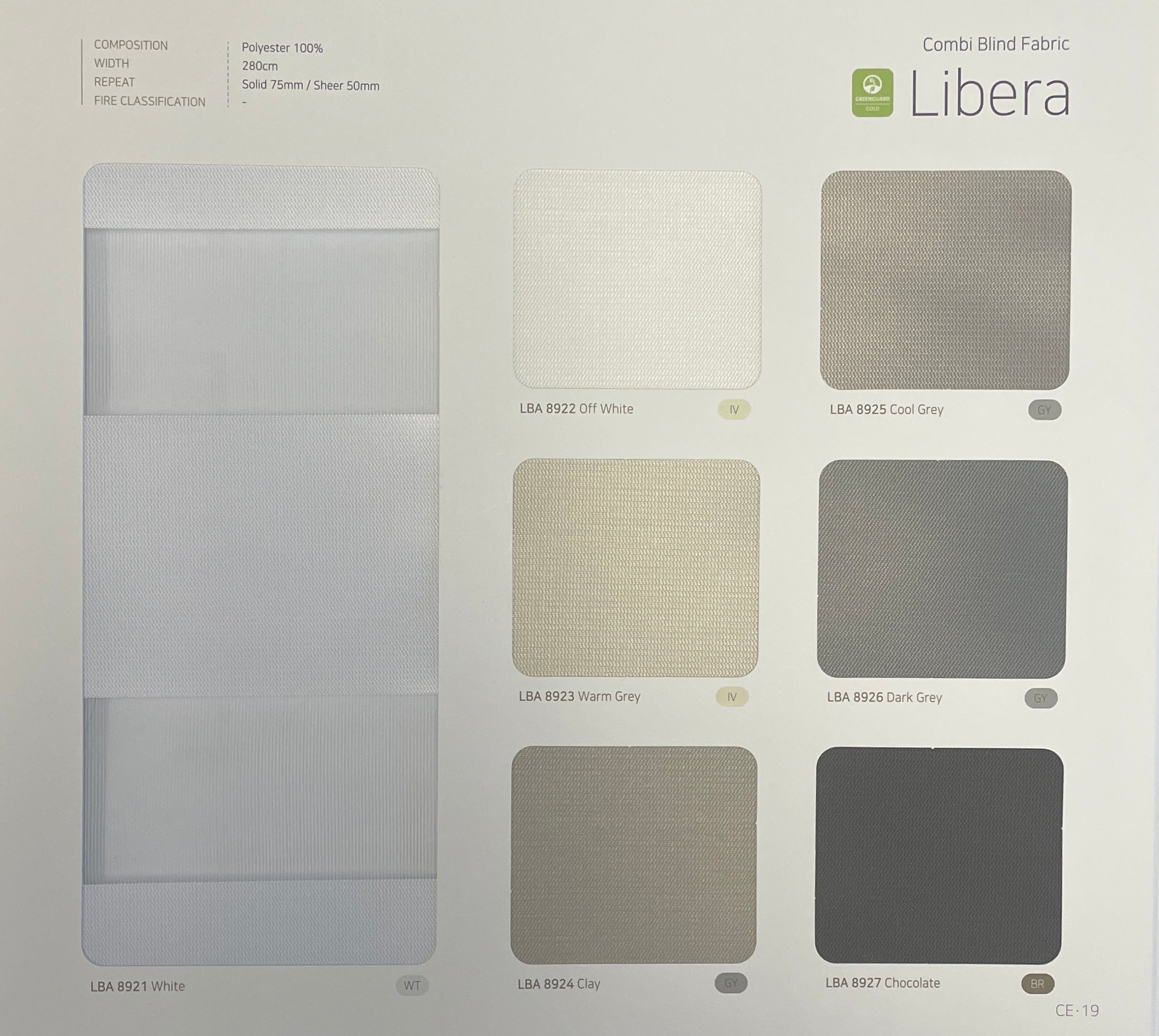 Libera Zebra Shades (Hanzen Collection)