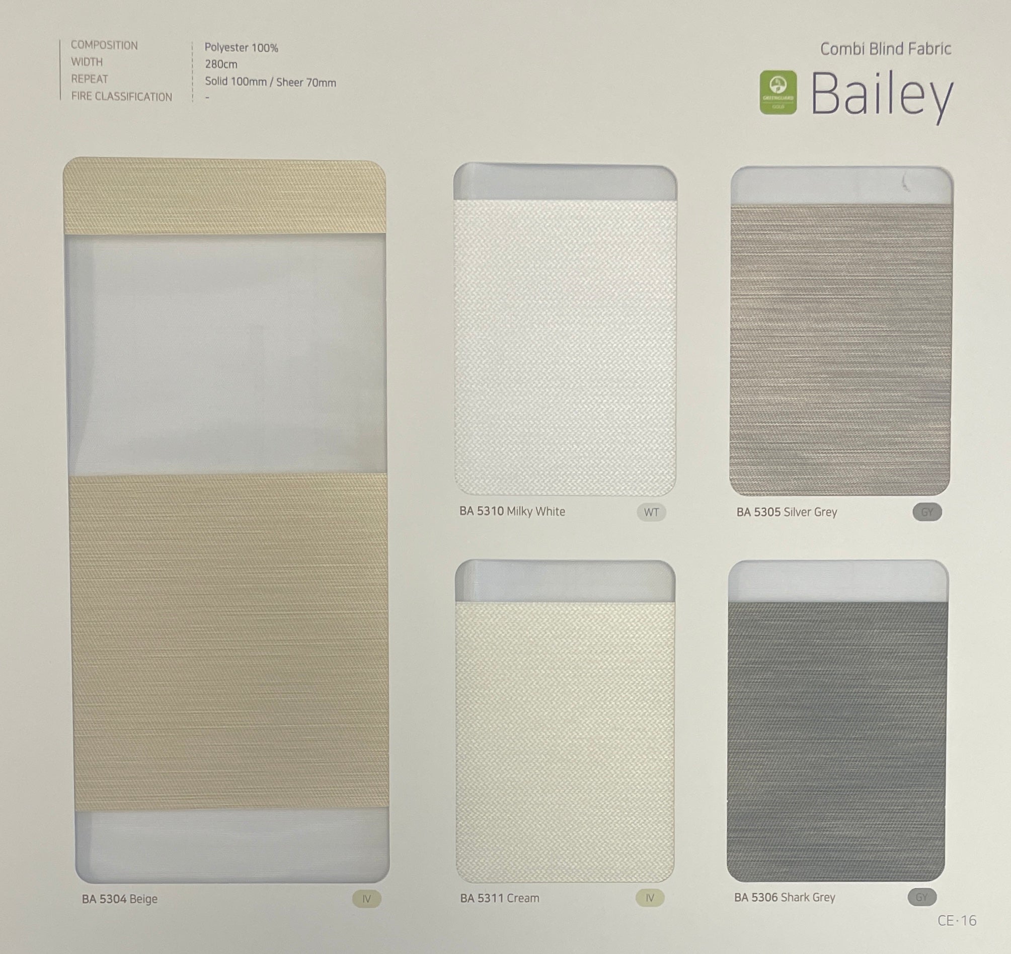 Bailey Zebra Shades (Hanzen Cillection)