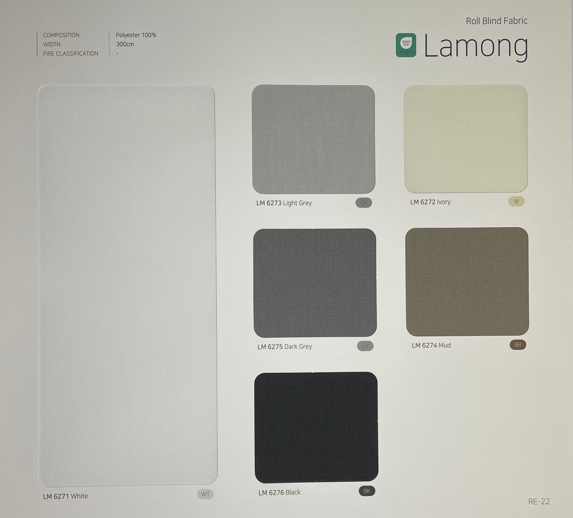 Lamong Roller Shade (Hanzen Collection)