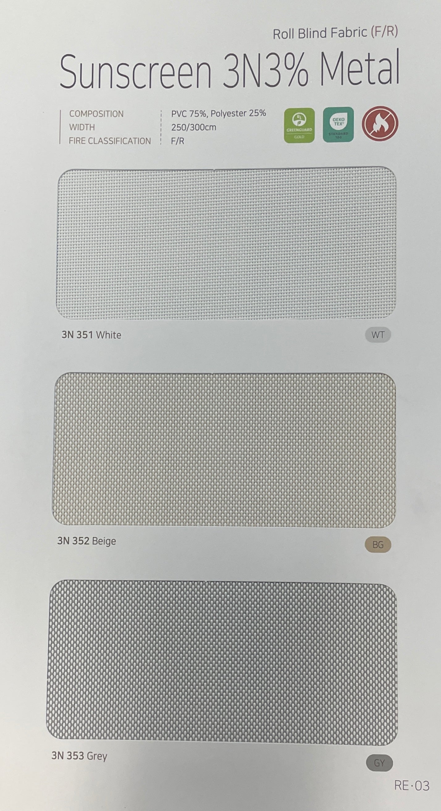 Sunscreen 3N3% Metal (Hanzen Collection)