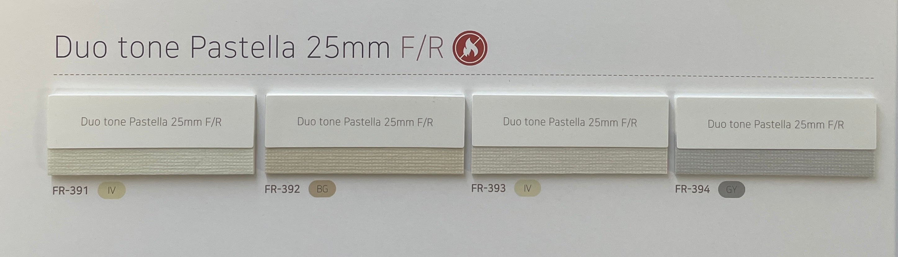 Honeycomb Shade Duo tone Pastella 25mm F/R (Hanzen Collection)