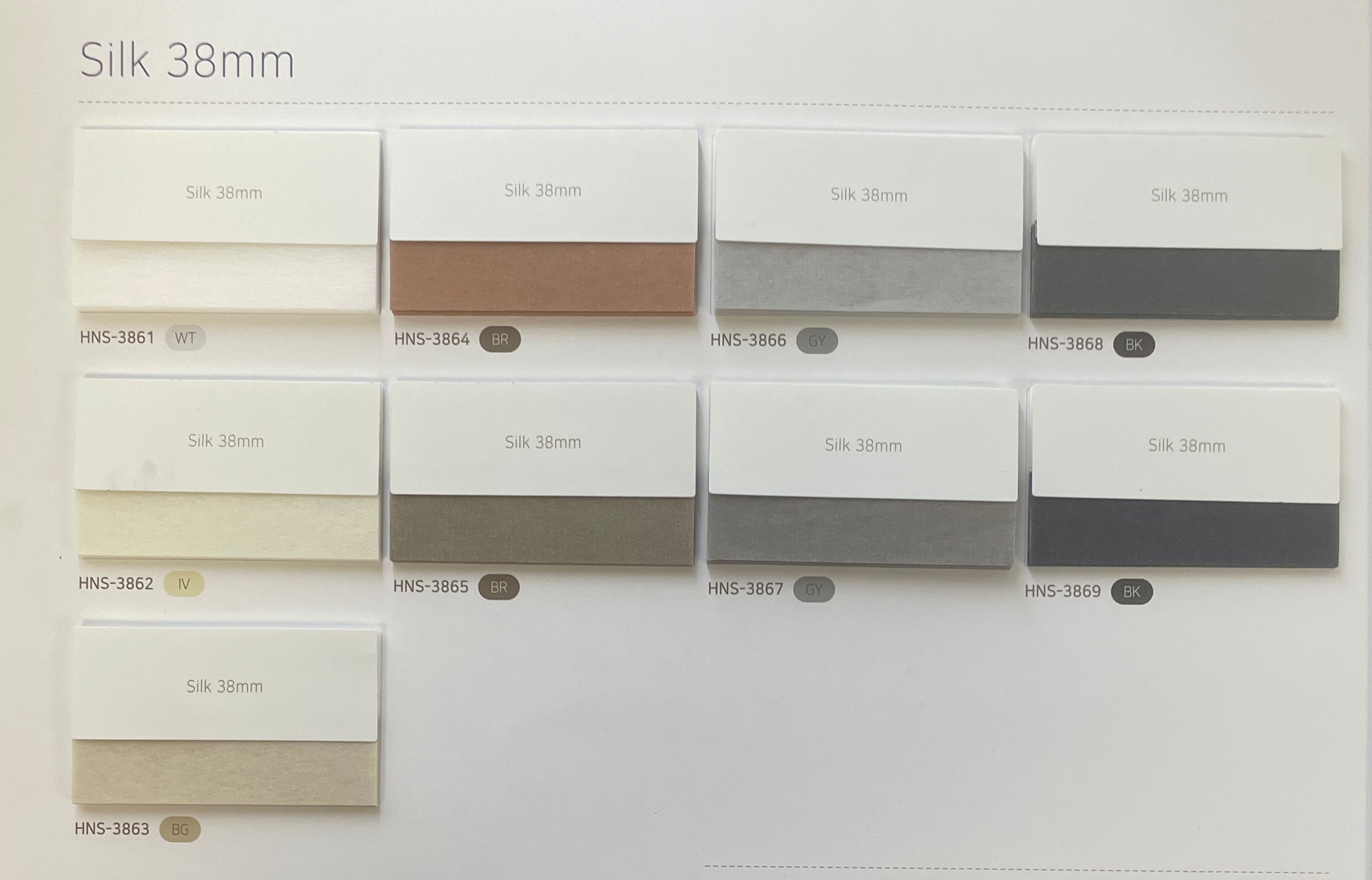 Honeycomb Shade Silk 38mm (Hanzen Collection)