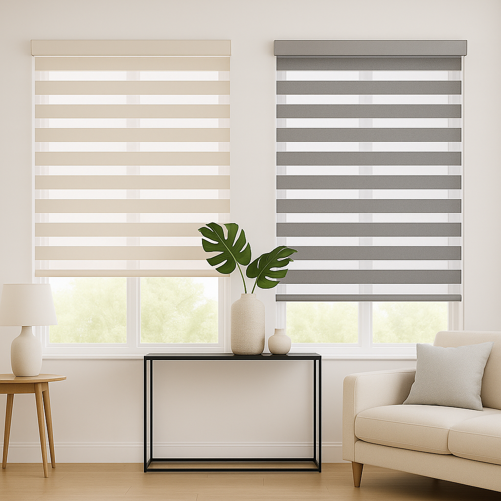 Zebra Roller Shade Julia (Sabelle Collection)