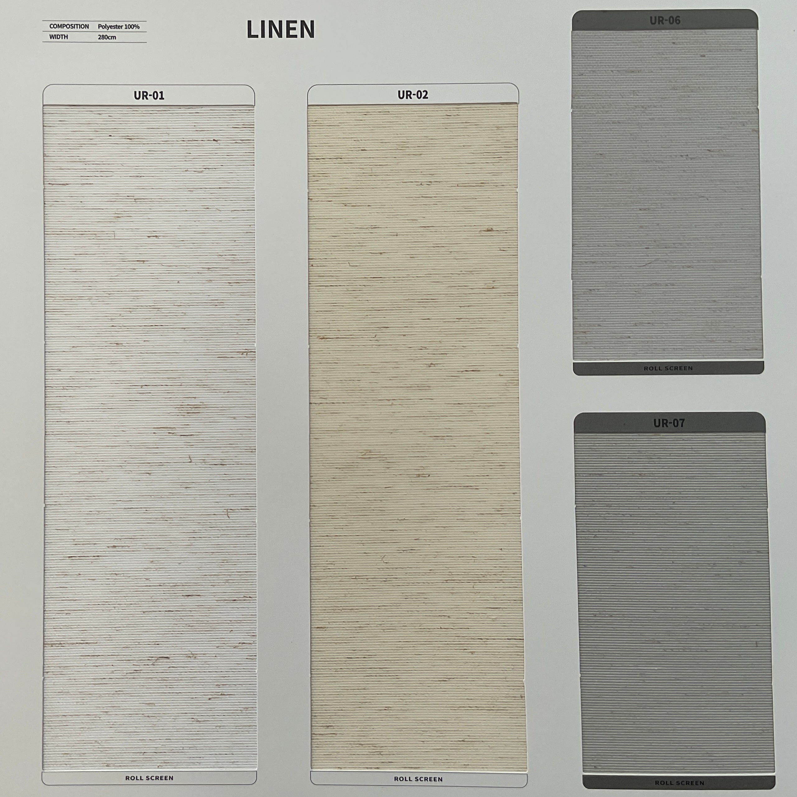 Roller Shade Linen (Sabelle Collection)