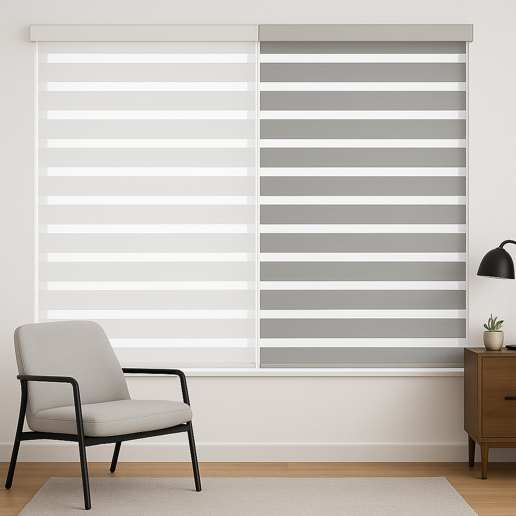 Zebra Roller Shade Mable
