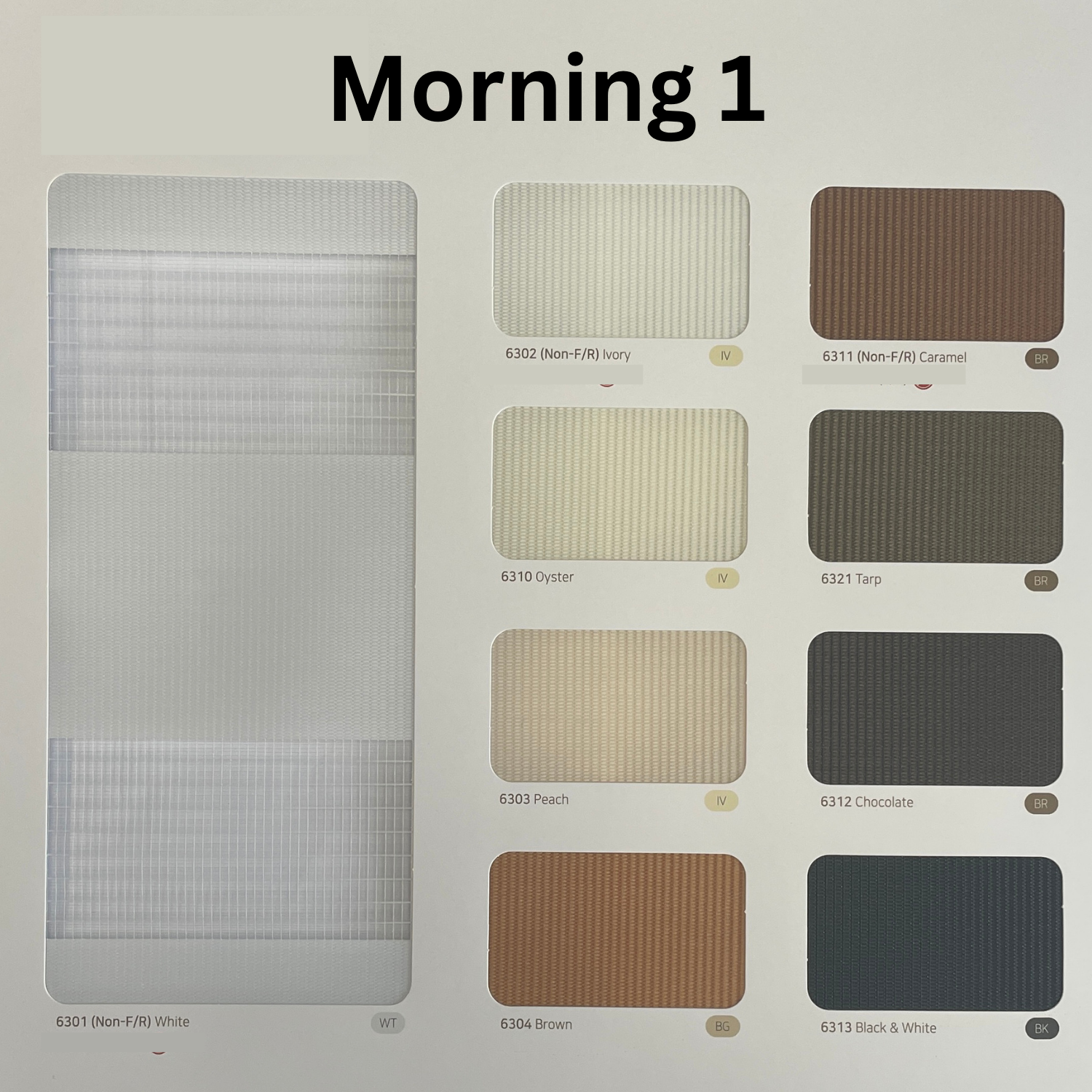 Morning 1 Zebra Shades (Hanzen Collection)