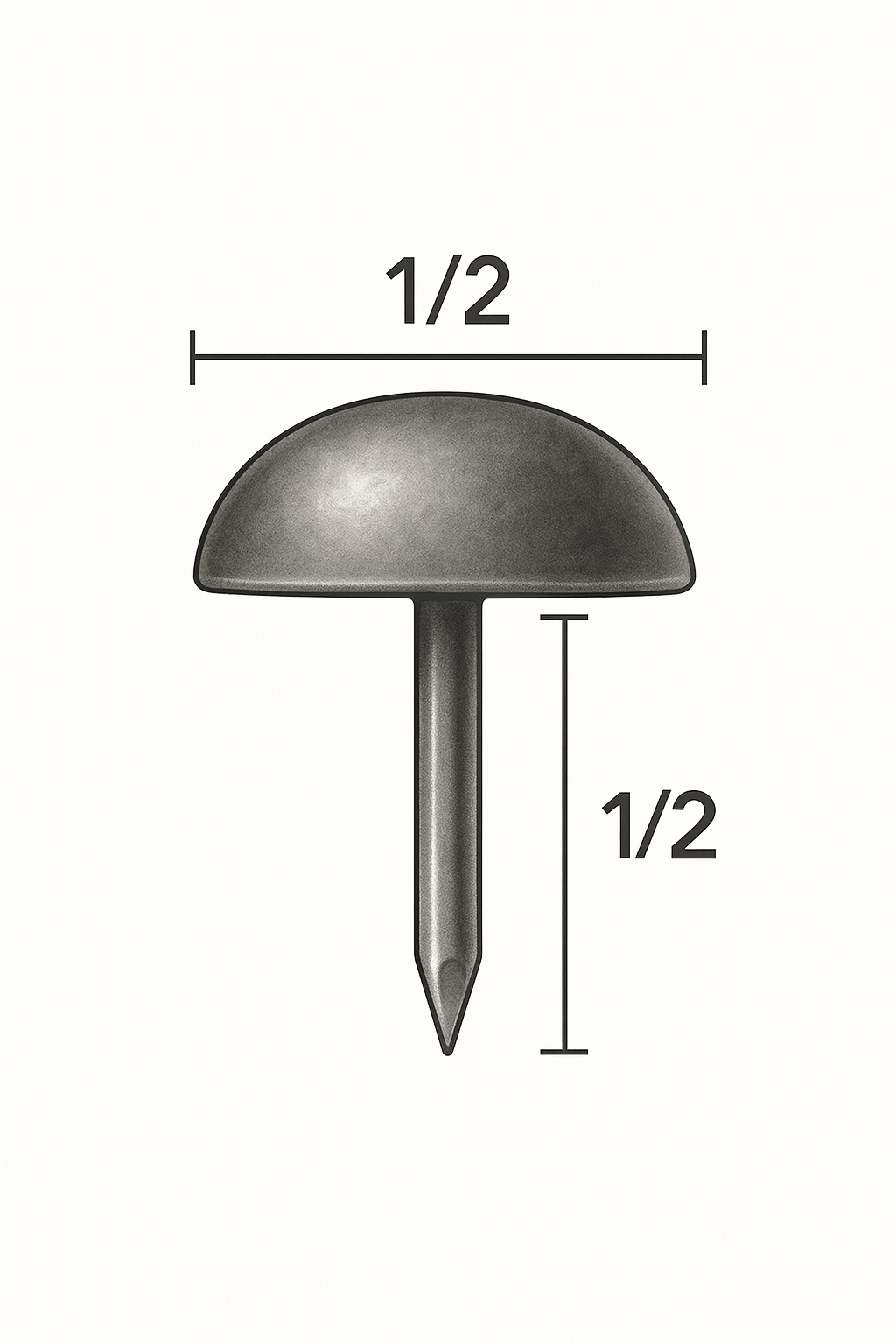 BD 13-99 Polished Nickel Nailhead