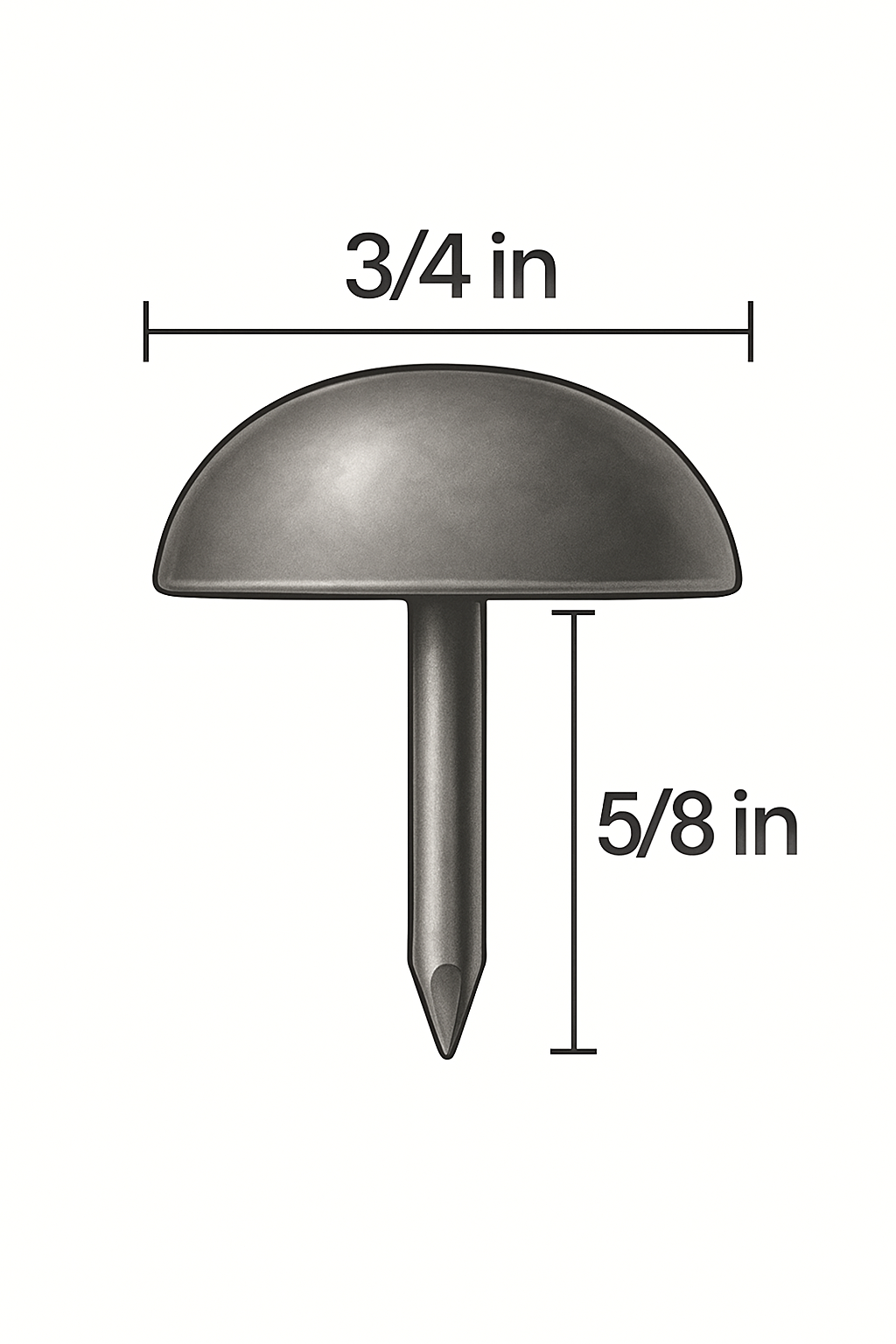 PT503 Pewter Nailhead