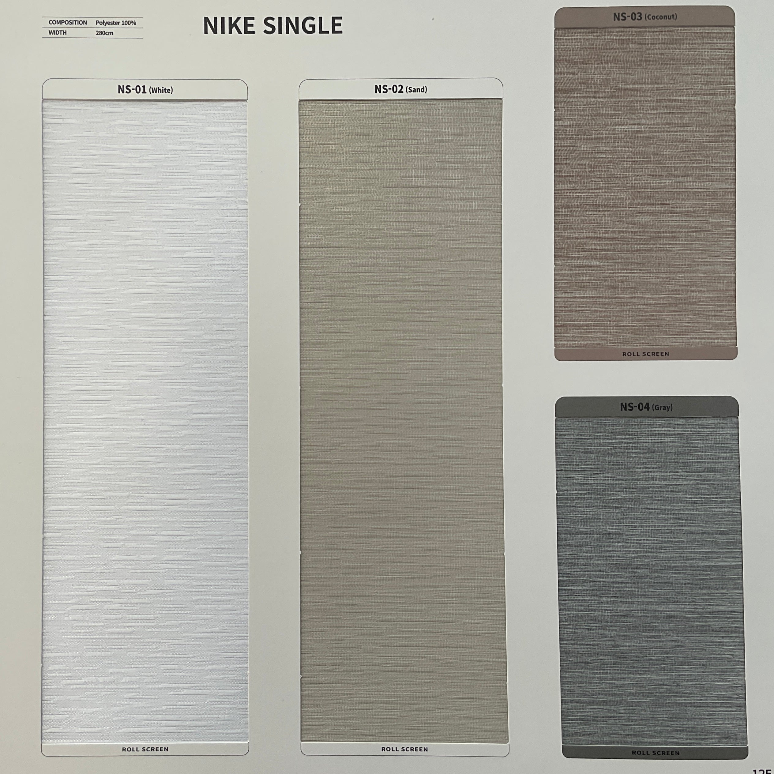 Roller Shade Nike Single (Sabelle Collection)