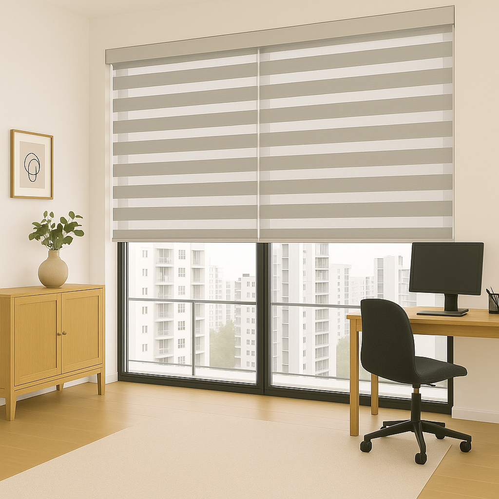 Zebra Roller Shade Opera BO (Sabelle Collection)