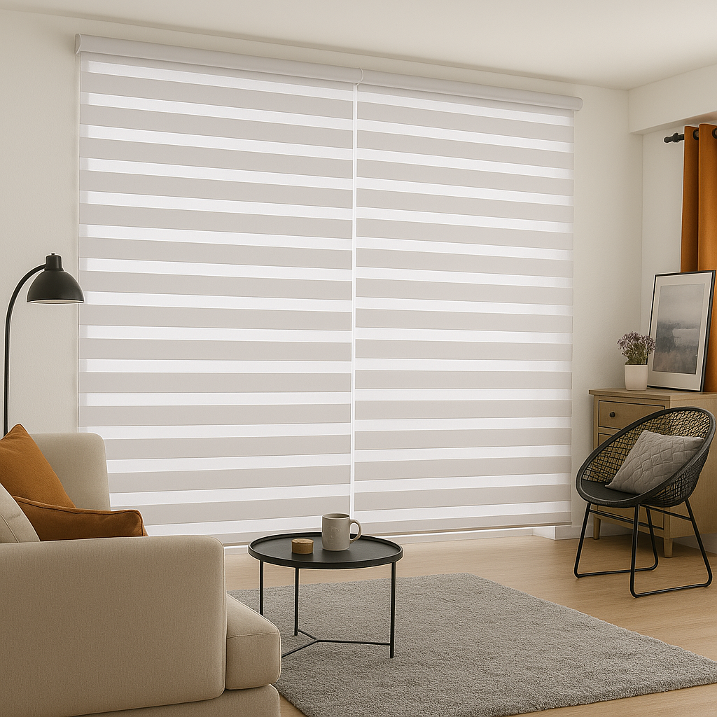 Zebra Roller Shade Pharaoh BO (Sabelle Collection)