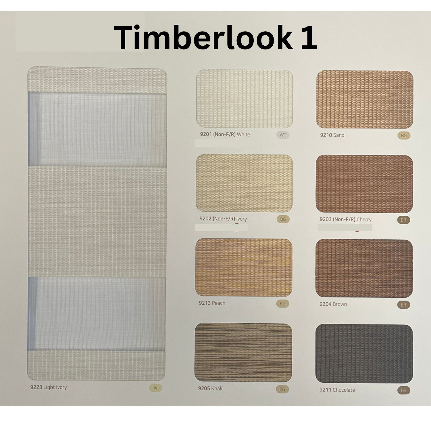 Timberlook 1 Zebra Shades (Hanzen Collection)